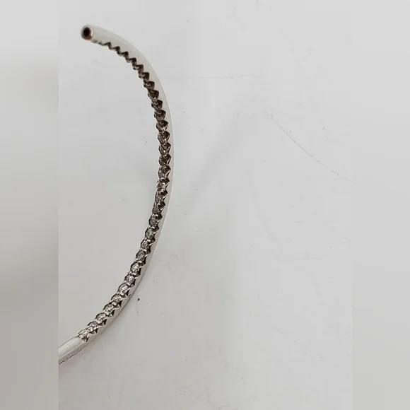 Roberto Coin 18k Large Diamond Inside Out Hoop Earrings - Picture 13 of 15